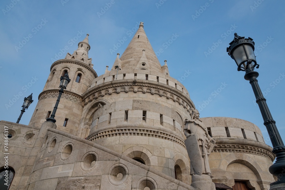 Fishermen`s bastion in Budapest, Hungary Fishermen`s bastion in Budapest, Hungary