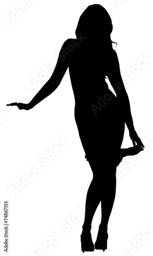 Sexy Woman Silhouette