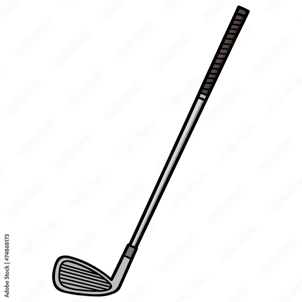 Golf Club Clipart Black And White