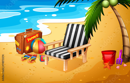 A summer at the beach