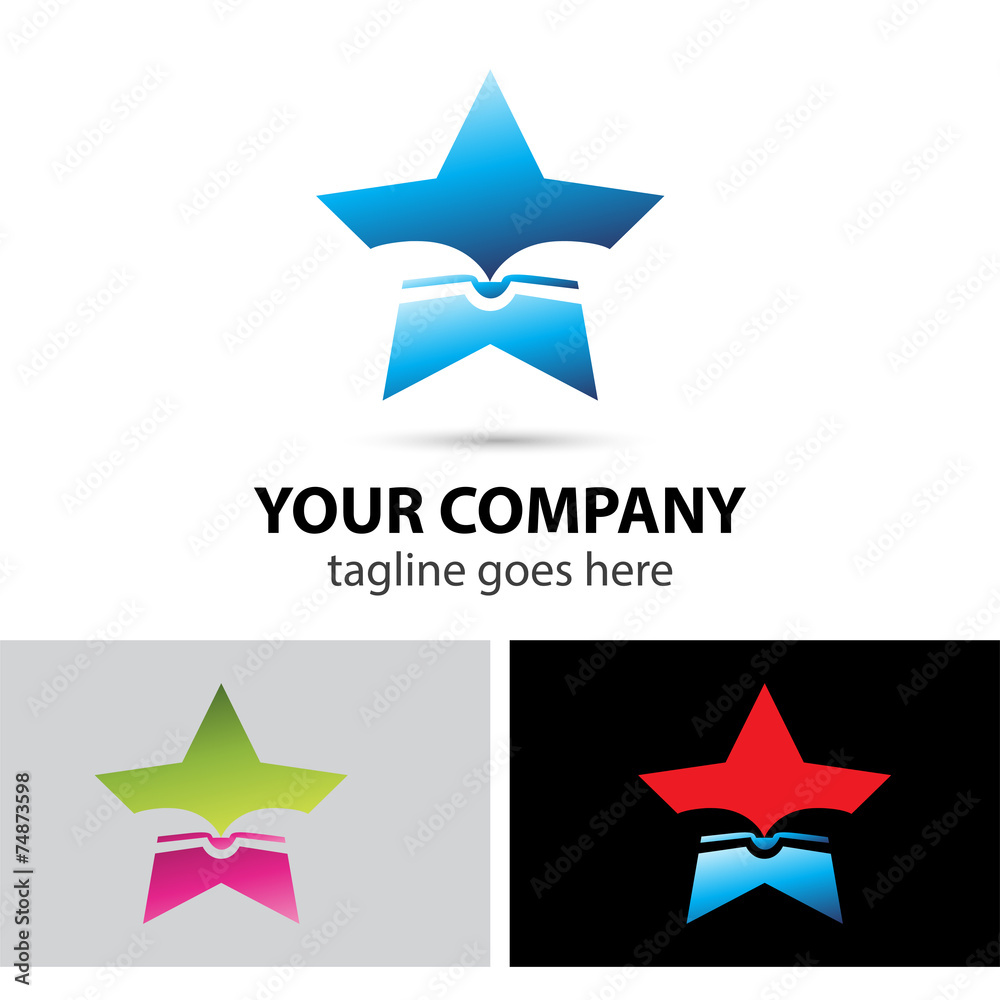 Obraz premium Education logo