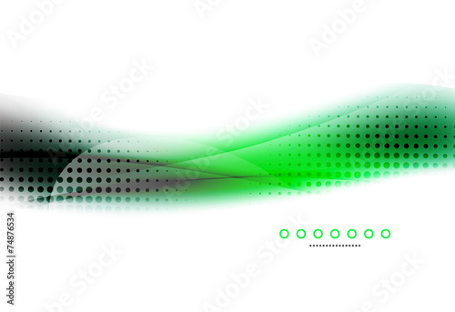Unusual abstract background - blurred wave