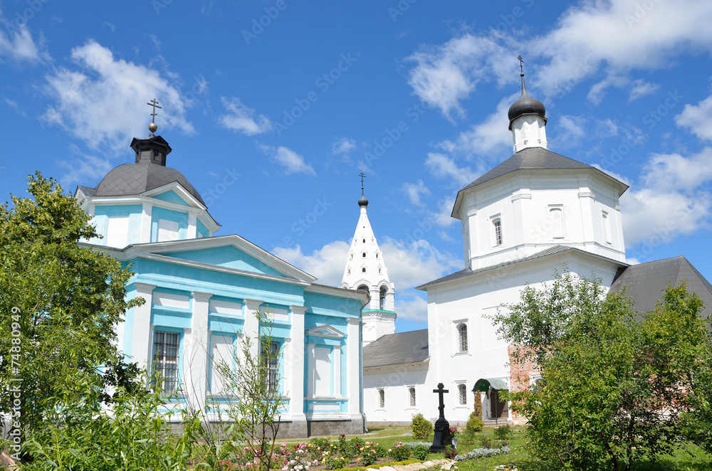 Obraz premium Богородице-Рождественский Бобренев мужской монастырь в Коломне