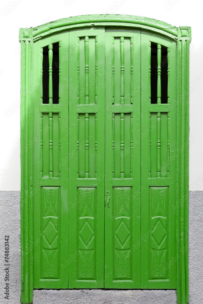 Historic wooden door Historic wooden door