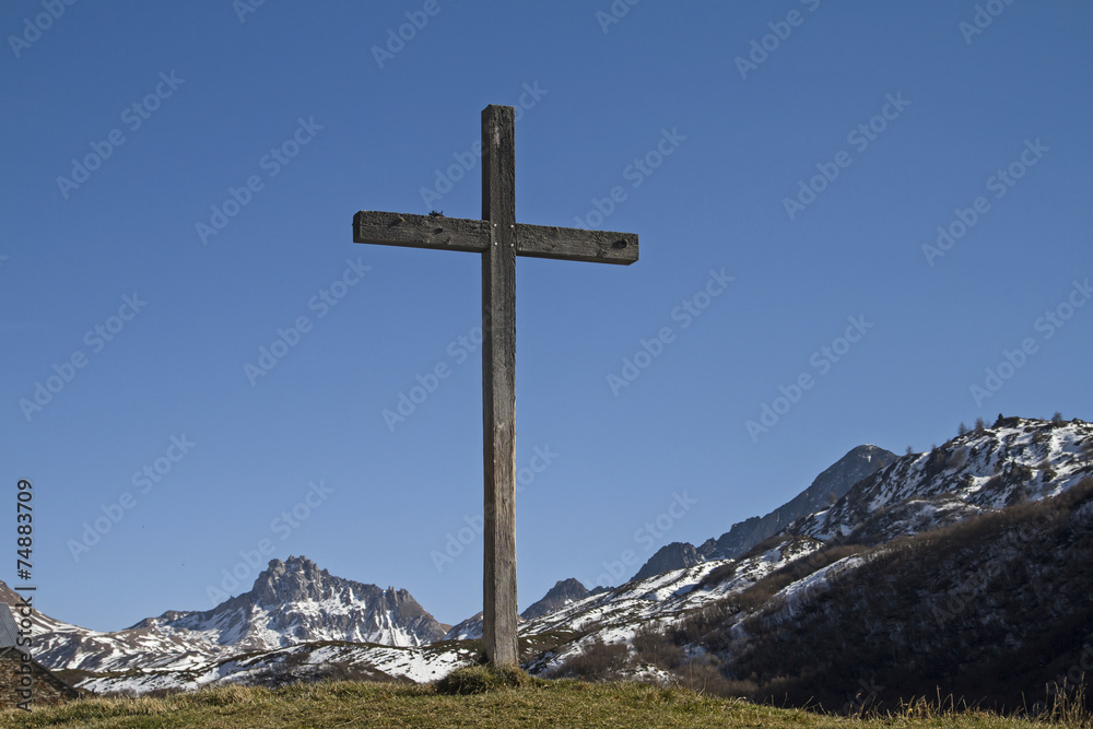 Gipfelkreuz im Gotthardgebiet Gipfelkreuz im Gotthardgebiet