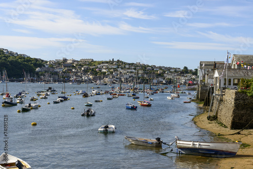 Fowey Polruan cove harbour , Cornwall