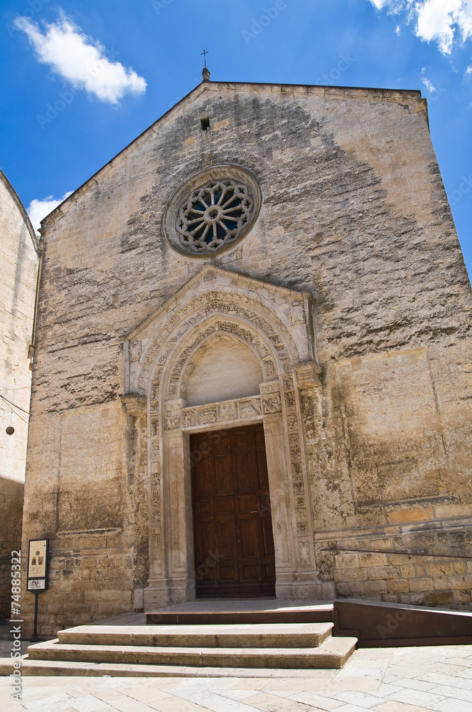 Church of St. Nicolò dei Greci. Altamura. Puglia. Italy.