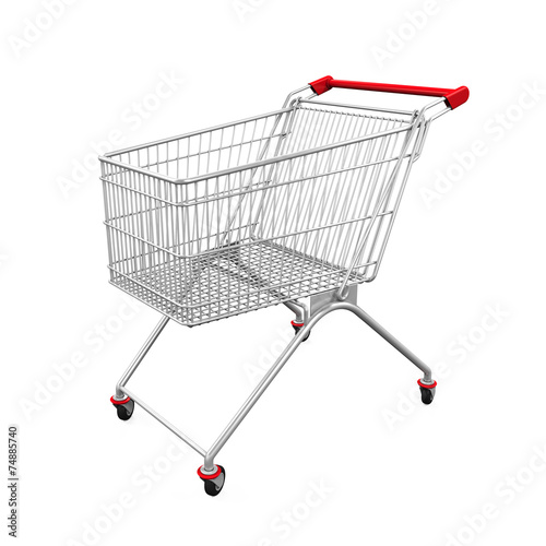 Shopping Cart Isolated © nerthuz