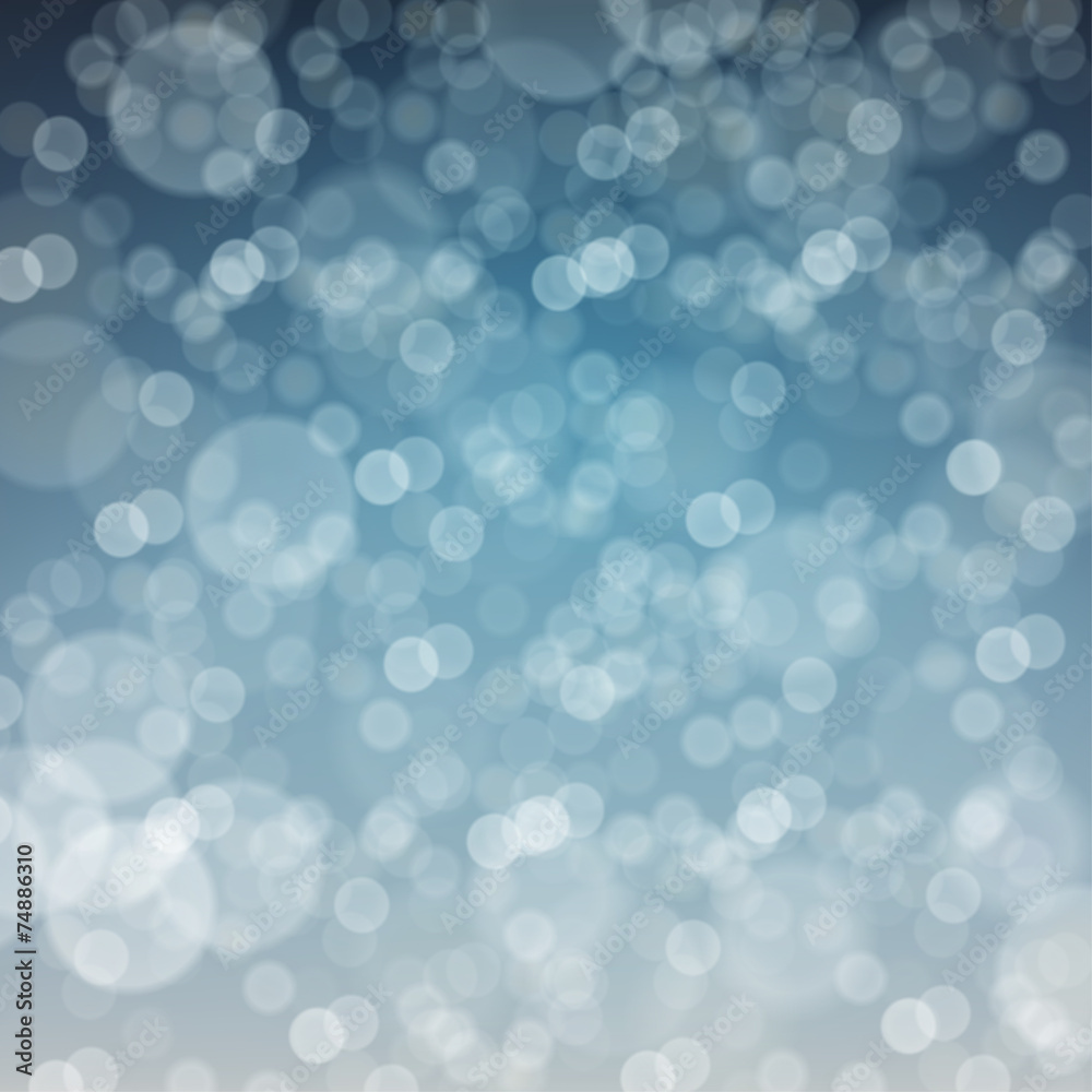 Falling Snow. Merry Christmas Defocused Background Falling Snow. Merry Christmas Defocused Background