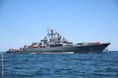 Russian military ship