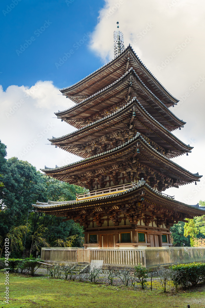 Goujonoto Pagoda at Daigoji Temple in Kyoto
