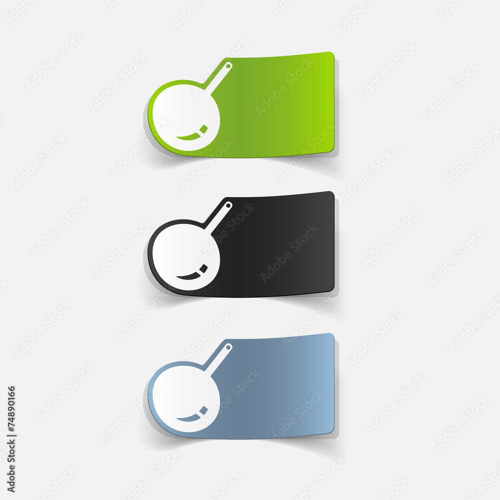 realistic design element: pan