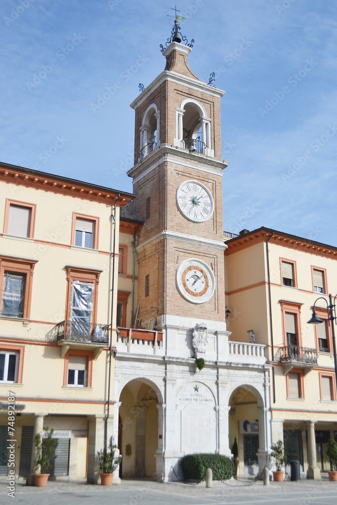 Clock Tower in Rimini.