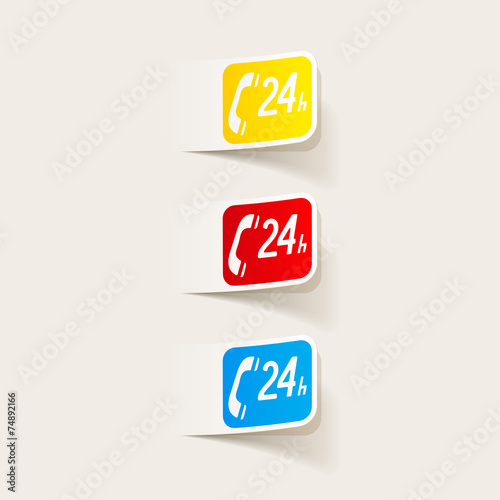 realistic design element: support service