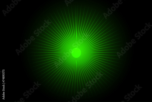 fond lumineux vert