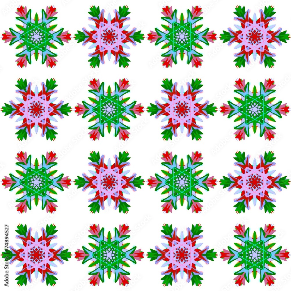 Seamless pattern with snowflakes Seamless pattern with snowflakes