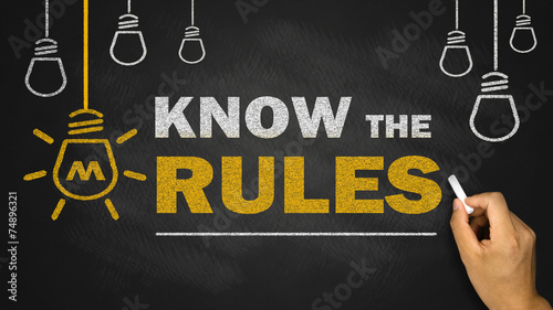 know the rules photo