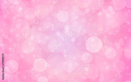 Abstract pink bokeh background wallpaper