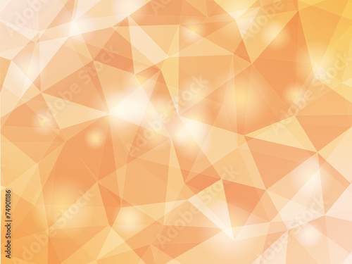 abstract background orange triangle style