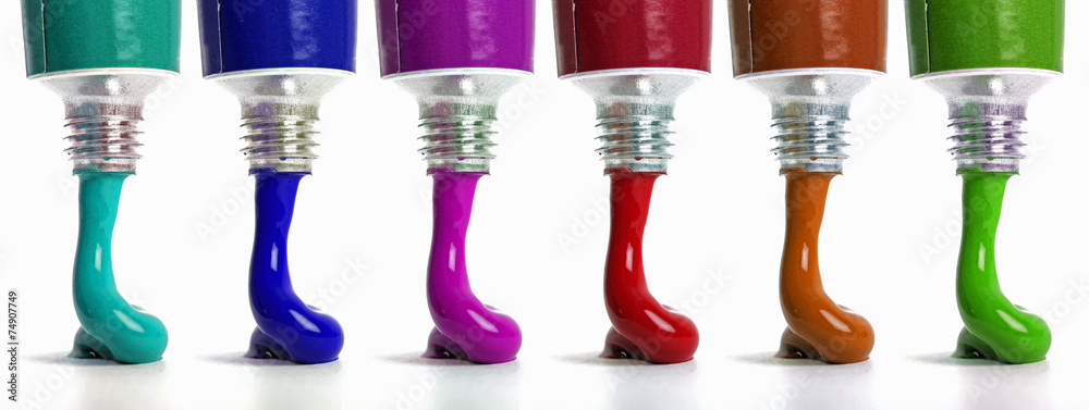 Obraz premium Farben ausdrücken