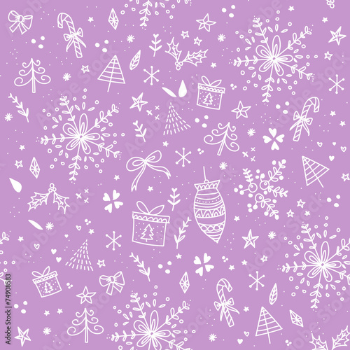 New Year Seamless Pattern 13