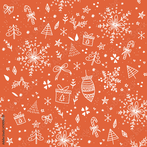 New Year Seamless Pattern 16