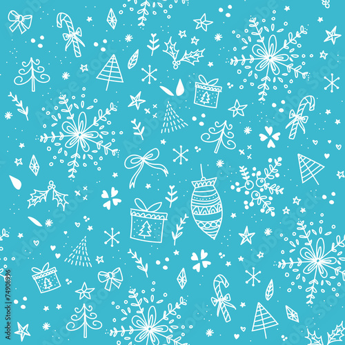 New Year Seamless Pattern 21