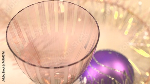 Champagne by New year