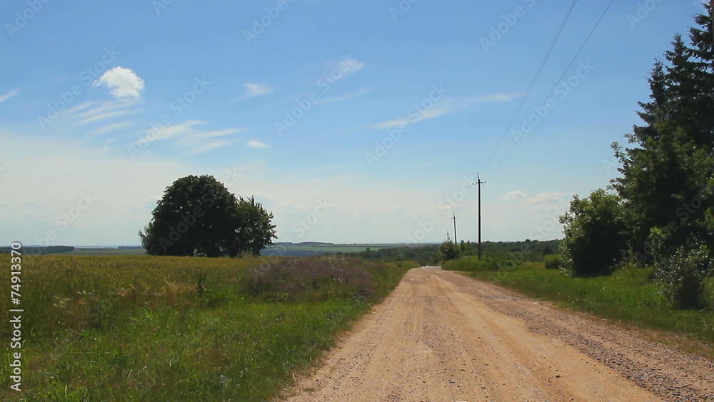road and wheat road and wheat