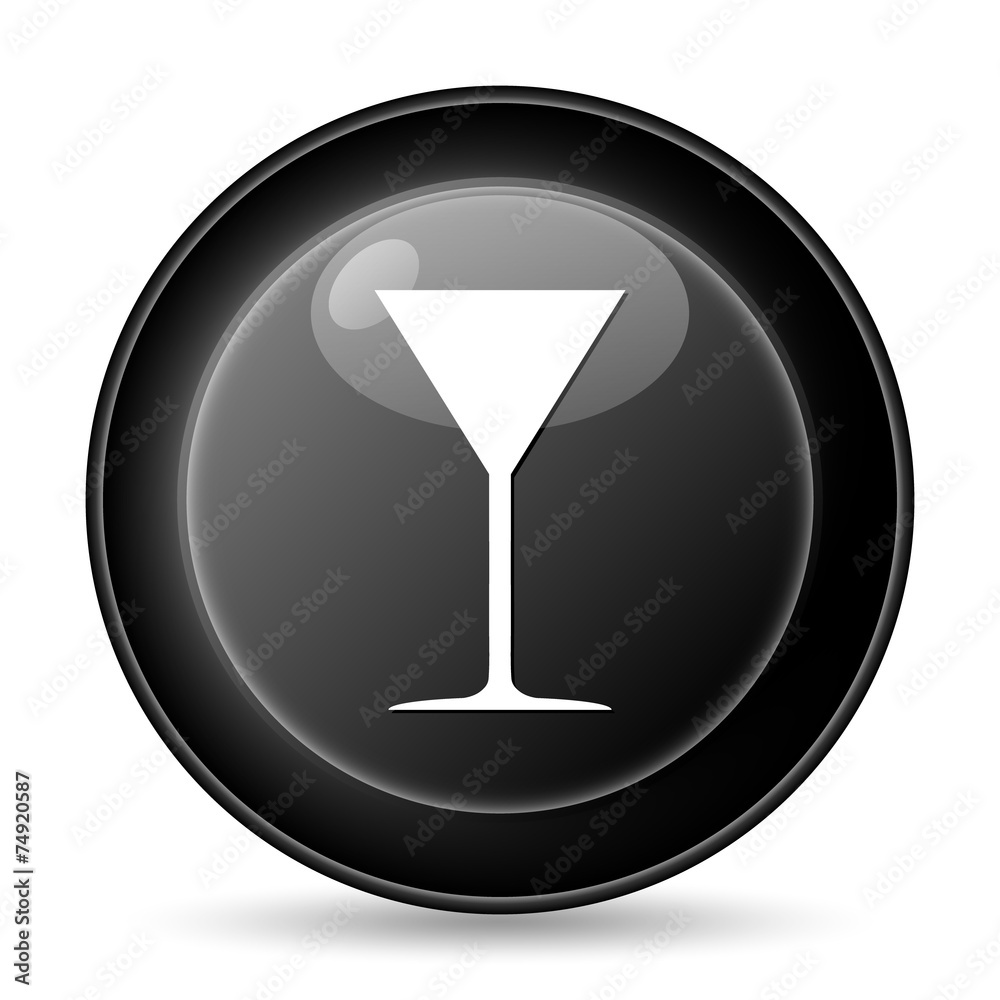 Martini glass icon Martini glass icon