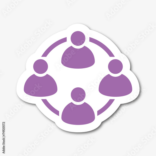 Logo réseau.