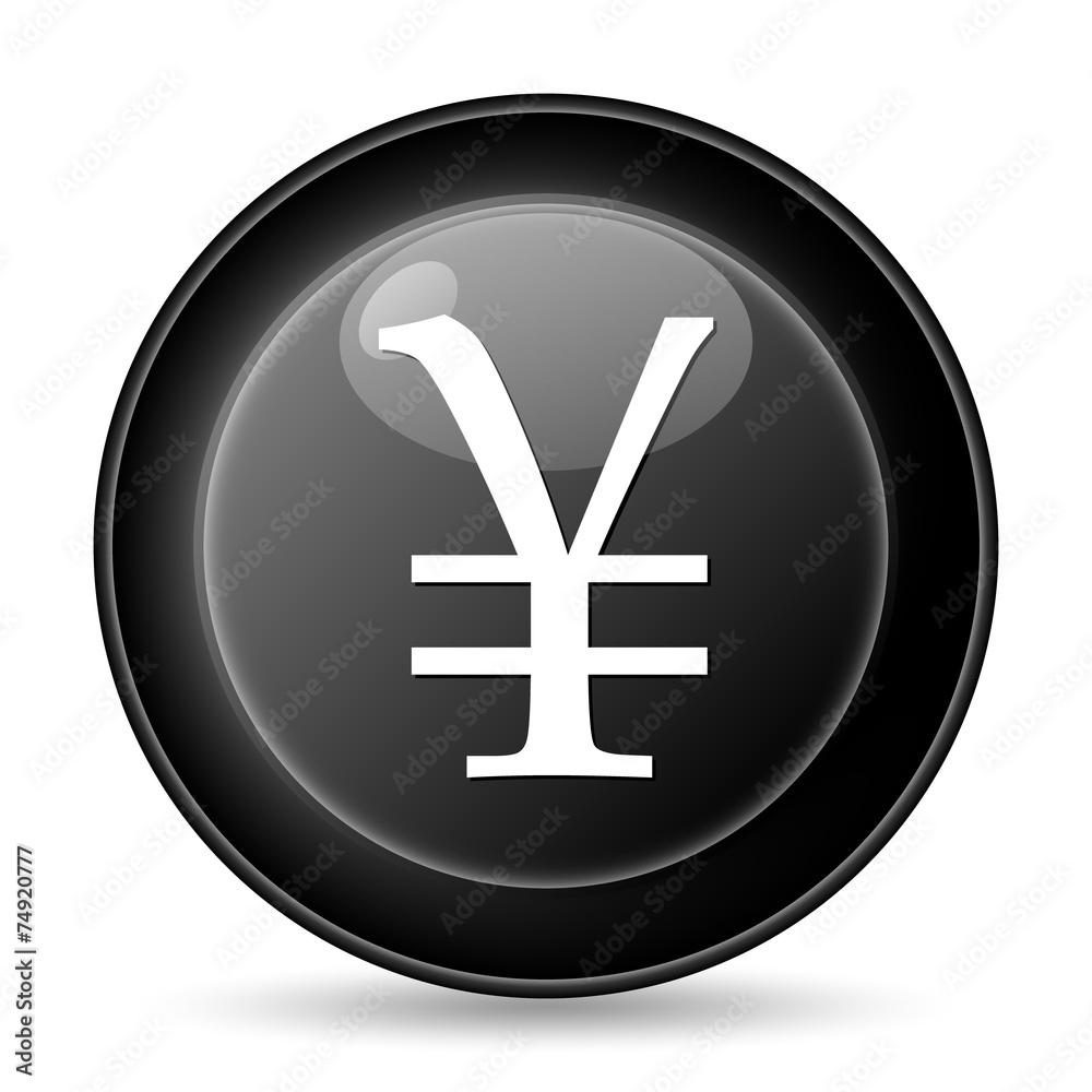 Obraz premium Yen icon