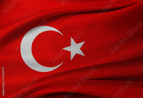 Turkey flag #74920773
