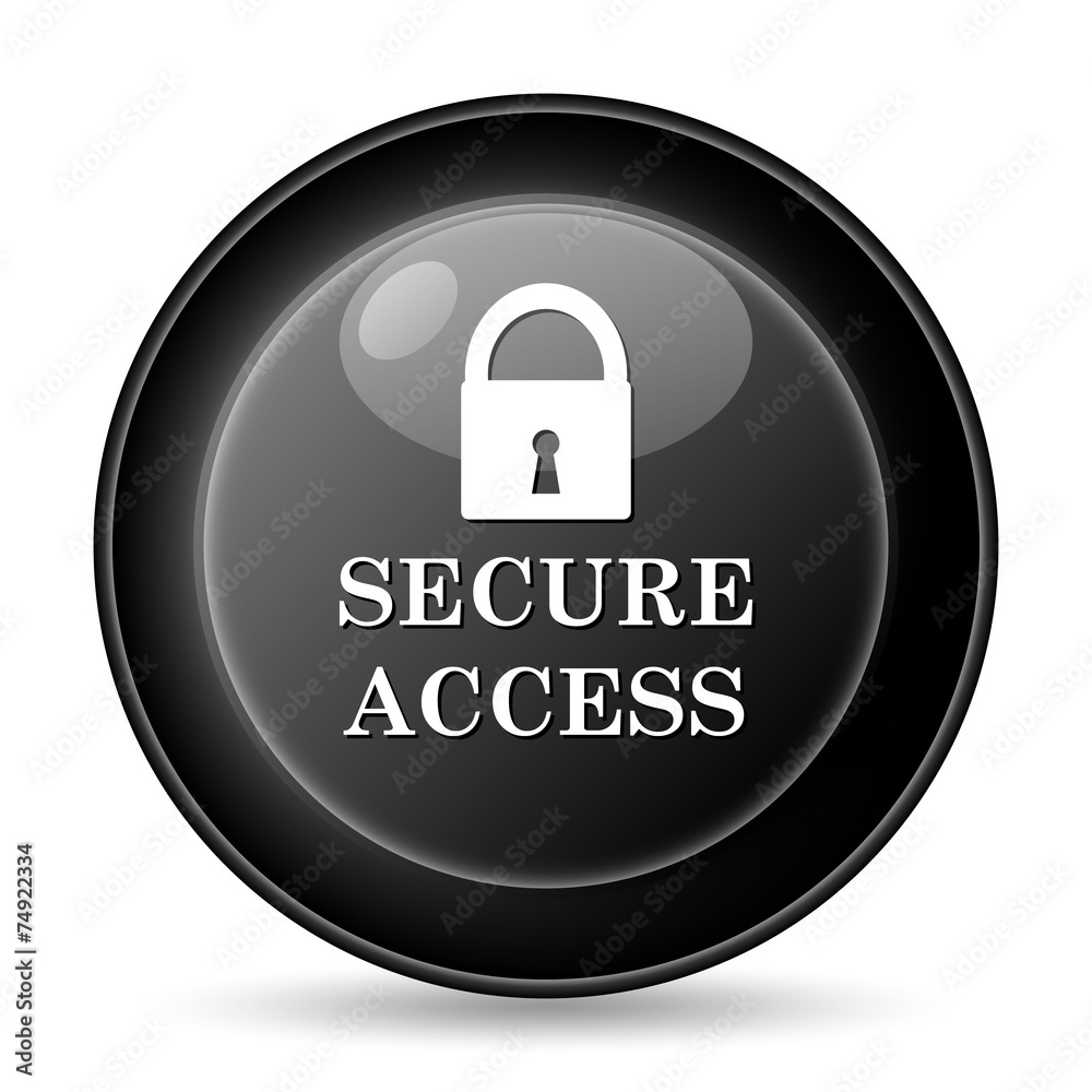 Secure access icon Secure access icon