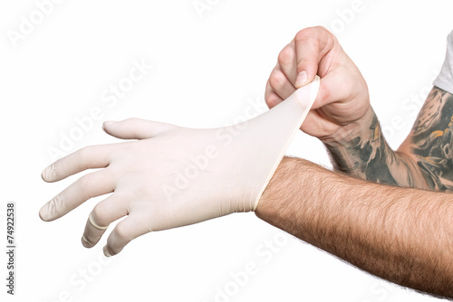 Medical glove to protection and care