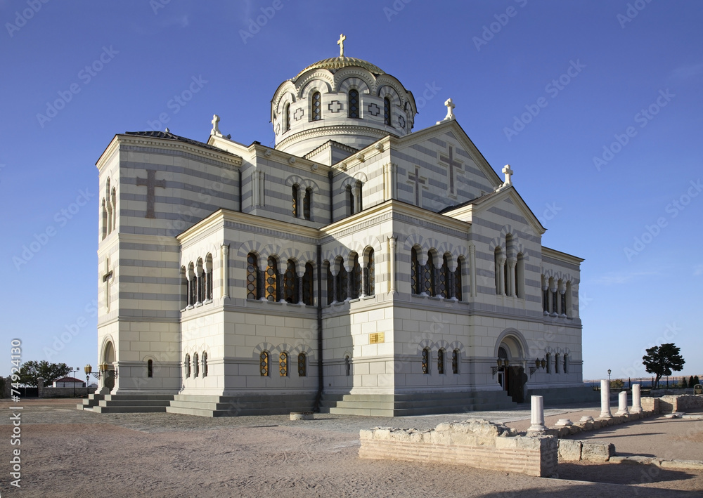 St. Vladimir's Cathedral in Chersonesus. Ukraine