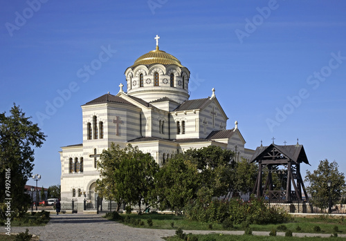 St. Vladimir's Cathedral in Chersonesus. Ukraine