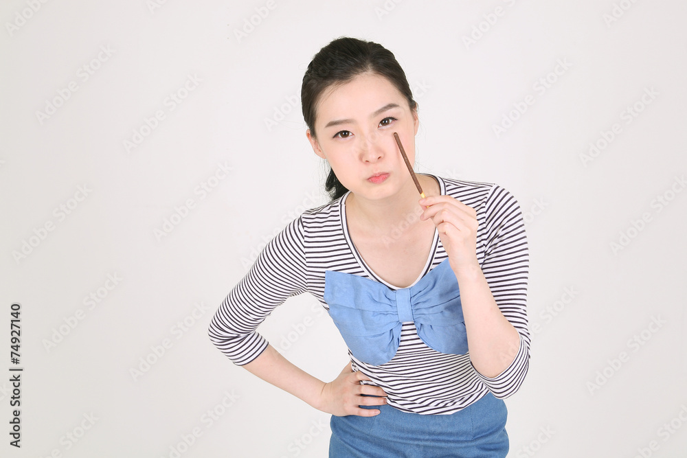 스튜디오 안에서 커플 이벤트 