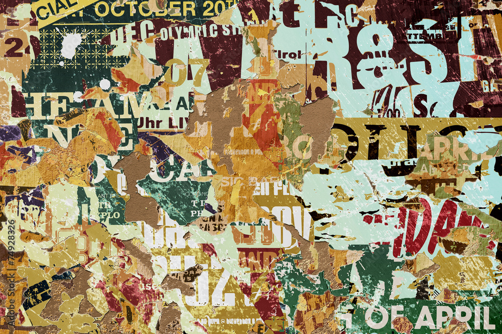 Fototapeta premium Grunge Poster Background