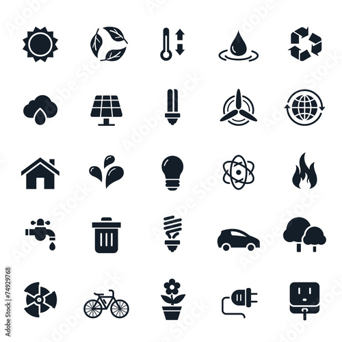 Ecology and Environment Icons