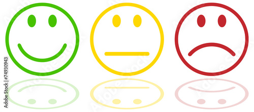 Smiley Set Spiegelung