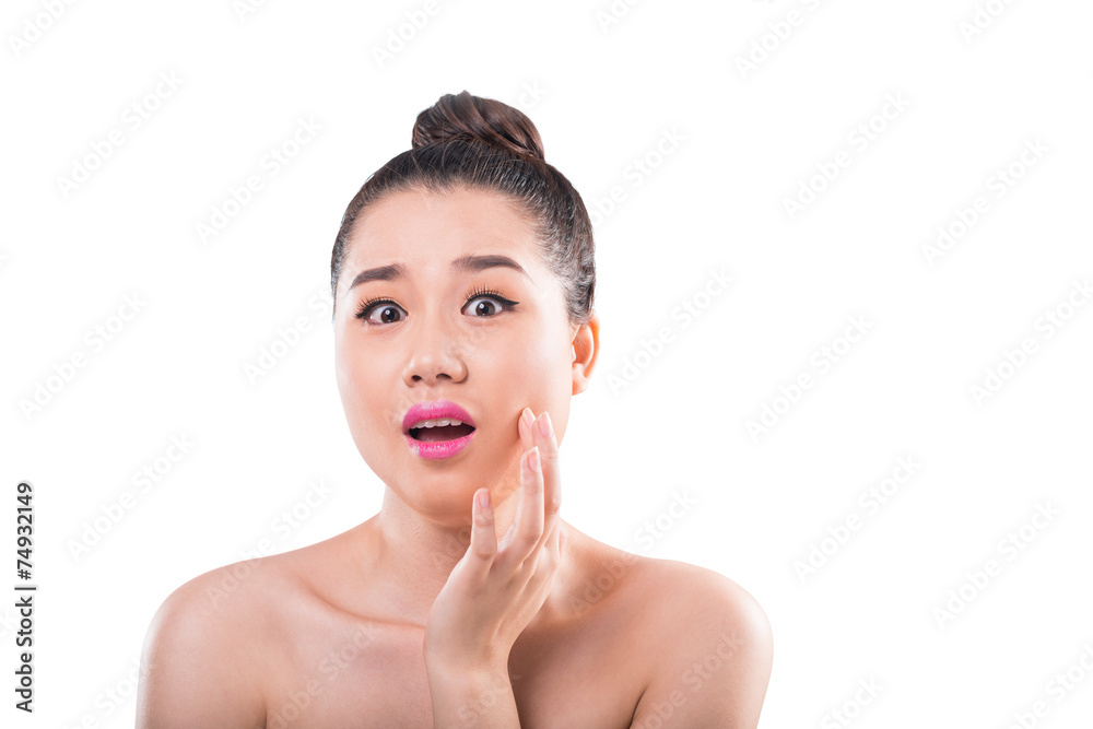 Finding pimple or wrinkle Finding pimple or wrinkle
