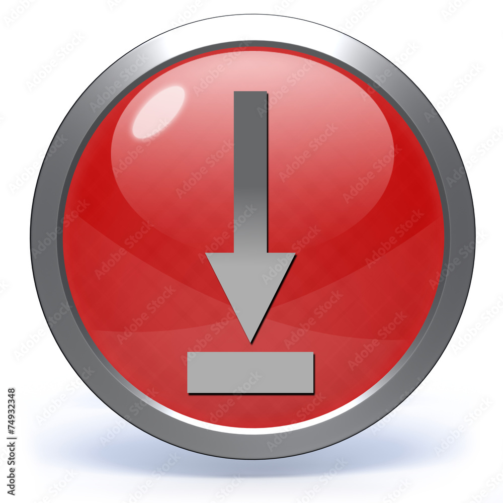 download circular icon on white background download circular icon on white background