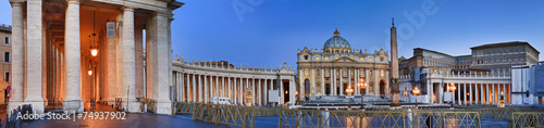 Photography Vatican Square sunrise