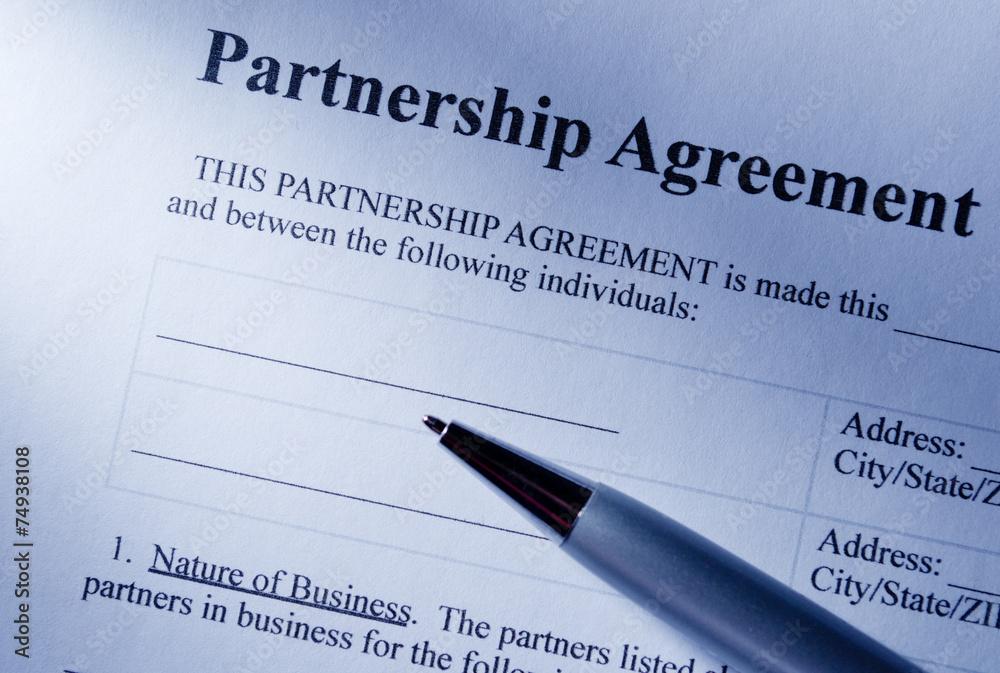 Macro Partnership Contract Paper and Pen Macro Partnership Contract Paper and Pen