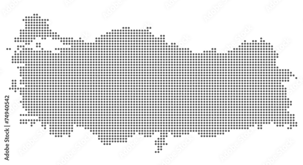 Türkei - graue Punkte Türkei - graue Punkte