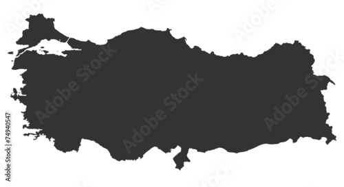 Türkei in Grau
