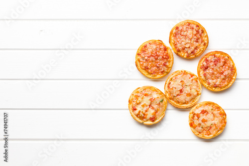 Obraz na płótnie mini pizza