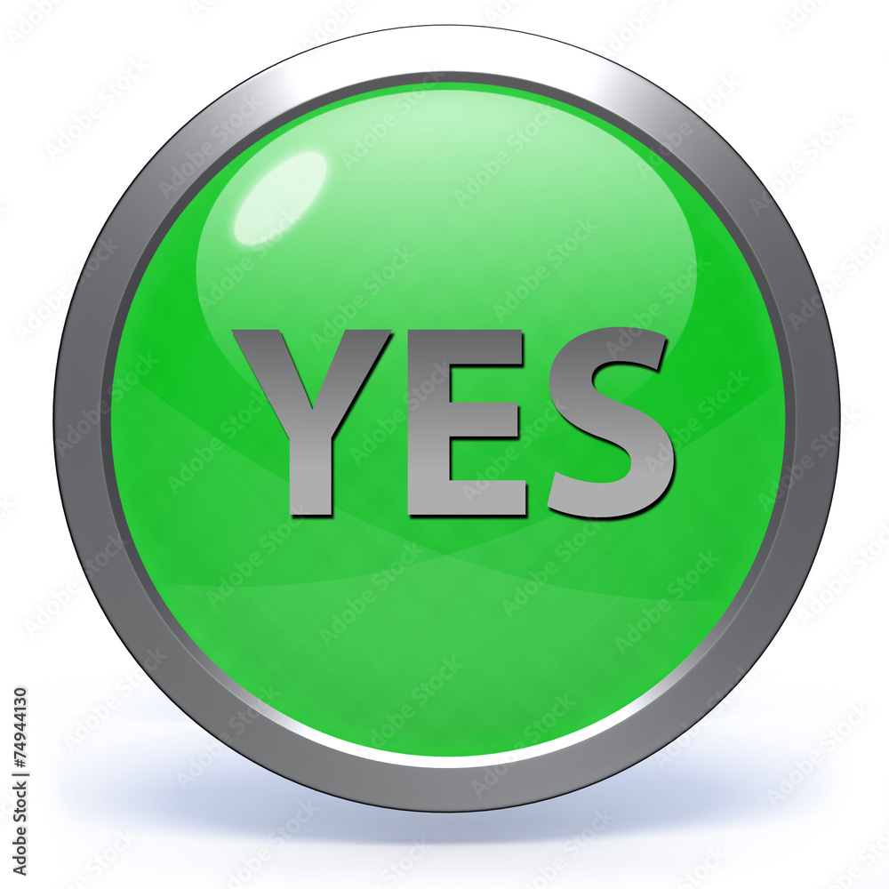 yes circular icon on white background yes circular icon on white background