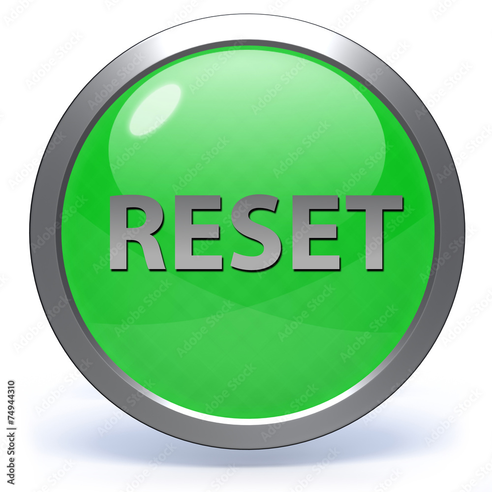 reset circular icon on white background reset circular icon on white background
